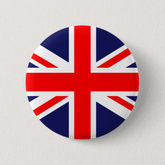 Macaron Rond 5 Cm Drapeau de Grande-Bretagne