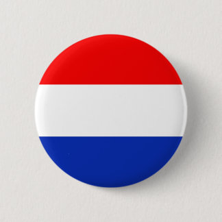 Macaron Rond 5 Cm Drapeau de la Hollande