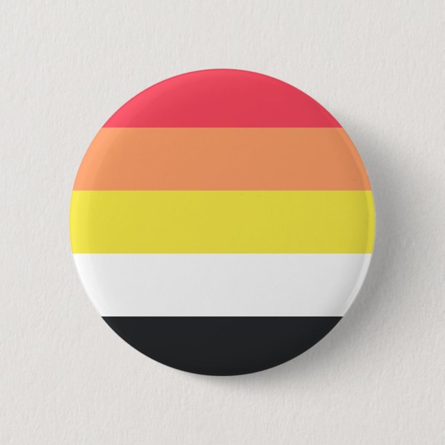 Macaron Rond 5 Cm Drapeau de la Pride (Devant)
