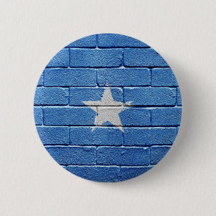 Macaron Rond 5 Cm Drapeau de la Somalie