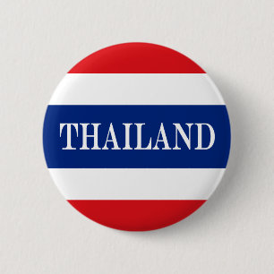 Macaron Rond 5 Cm Drapeau de la Thaïlande