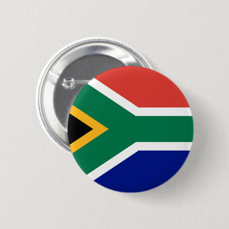 Macaron Rond 5 Cm Drapeau de l'Afrique du Sud