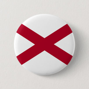 Macaron Rond 5 Cm Drapeau de l'Alabama