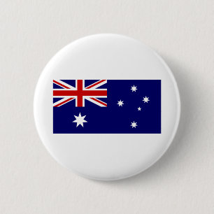 Macaron Rond 5 Cm Drapeau de l'Australie