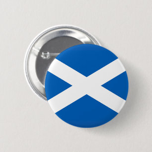 Macaron Rond 5 Cm Drapeau de l'Écosse