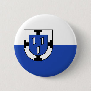 Macaron Rond 5 Cm drapeau de l'emblème de la ville de Bottrop en All