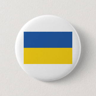 Macaron Rond 5 Cm Drapeau de l'Ukraine