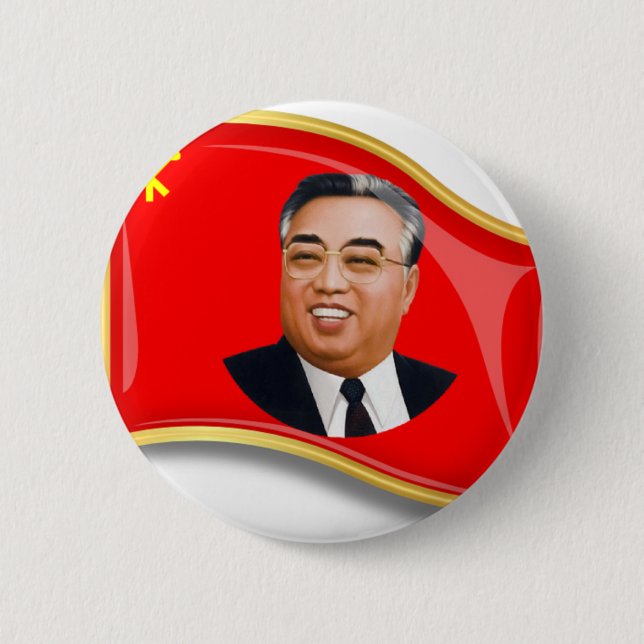 Macaron Rond 5 Cm Drapeau de WPK (Devant)