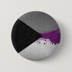 Macaron Rond 5 Cm Drapeau décoratif démisexuel