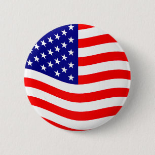 Macaron Rond 5 Cm Drapeau des Etats-Unis d'Amérique - vos idées