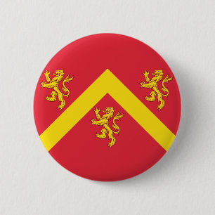 Macaron Rond 5 Cm Drapeau du bouton Anglesey