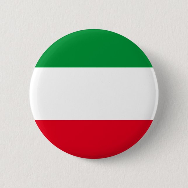 Macaron Rond 5 Cm Drapeau du Bouton Westphalie Pinback de Rhénanie-d (Devant)
