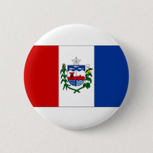 Macaron Rond 5 Cm Drapeau du Brésil Alagoas