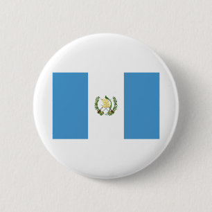 Macaron Rond 5 Cm Drapeau du Guatemala