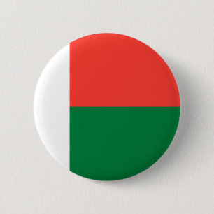 Macaron Rond 5 Cm Drapeau du Madagascar