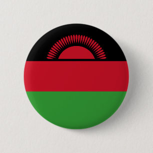 Macaron Rond 5 Cm Drapeau du Malawi