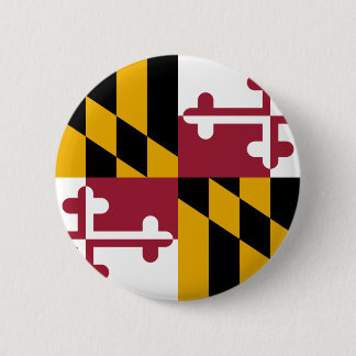 Macaron Rond 5 Cm Drapeau du Maryland