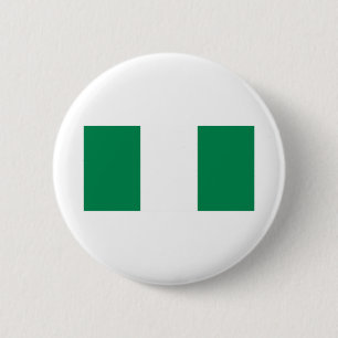 Macaron Rond 5 Cm Drapeau du Nigéria