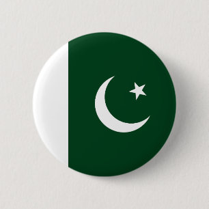 Macaron Rond 5 Cm Drapeau du Pakistan