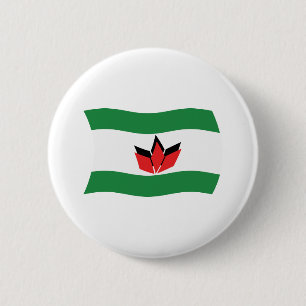 Macaron Rond 5 Cm Drapeau du peuple hongrois Bouton