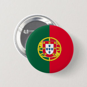 Macaron Rond 5 Cm Drapeau du Portugal pour jour férié au Portugal
