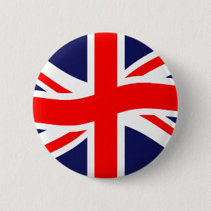 Macaron Rond 5 Cm Drapeau du Royaume-Uni + vos idées