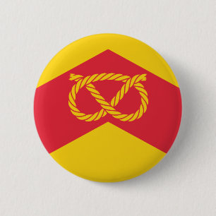 Macaron Rond 5 Cm Drapeau du Staffordshire