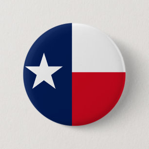 MACARON ROND 5 CM DRAPEAU DU TEXAS