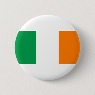 Macaron Rond 5 Cm Drapeau irlandais/Saint Patrick's Day