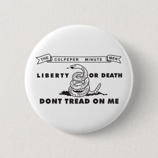 Macaron Rond 5 Cm Drapeau minuscule d'hommes de Culpeper