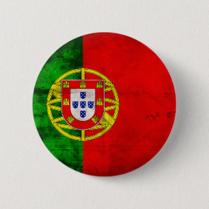 Macaron Rond 5 Cm Drapeau portugais