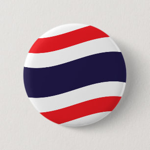 Macaron Rond 5 Cm Drapeau thaïlandais