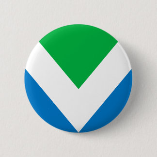 Macaron Rond 5 Cm Drapeau végétal international