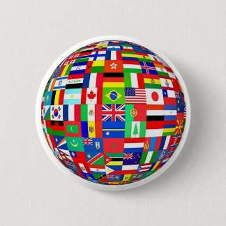 MACARON ROND 5 CM DRAPEAUX