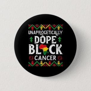 Macaron Rond 5 Cm Drogue anti-apologétique Cancer noir Zodiac Signal