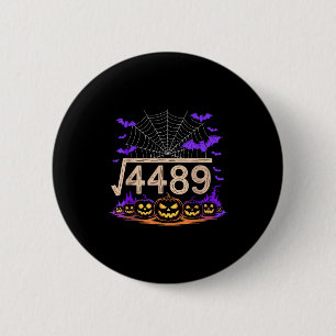 Macaron Rond 5 Cm Drôle 67 Mème Prof de maths 6 7 Halloween Carré Ro