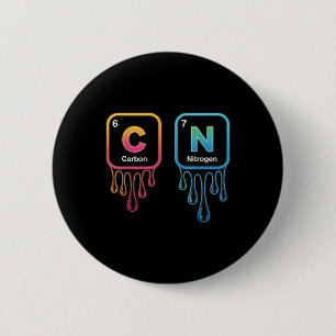 Macaron Rond 5 Cm Drôle 67 Mème Science Chimie Nerd Humour Périodiqu
