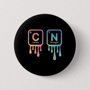 Macaron Rond 5 Cm Drôle 67 Mème Science Chimie Nerd Humour Périodiqu