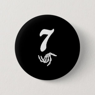 Macaron Rond 5 Cm Drôle 67 Six Sept Mème Couple Correspondant Hallow