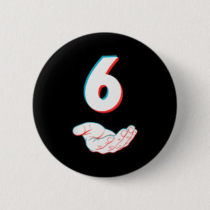 Macaron Rond 5 Cm Drôle 67 Six Sept Mème Couple Correspondant Hallow