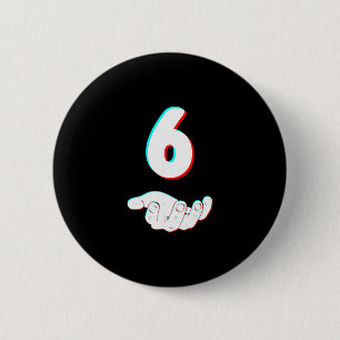 Macaron Rond 5 Cm Drôle 67 Six Sept Mème Couple Correspondant Hallow