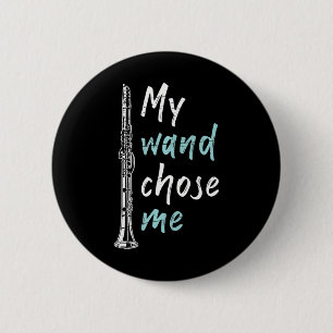 Macaron Rond 5 Cm Drôle Clarinetist Classic Music Clarinet