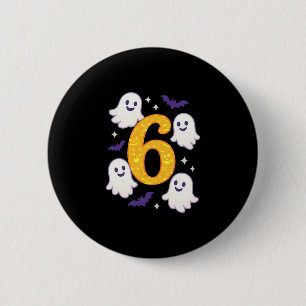Macaron Rond 5 Cm Drôle de 67 mème d'Halloween Six Sept Costume d'Ha