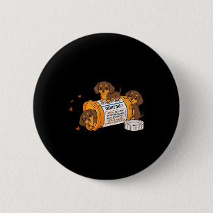 Macaron Rond 5 Cm Drôle de maman papa de zoo antidépresseur de sauci