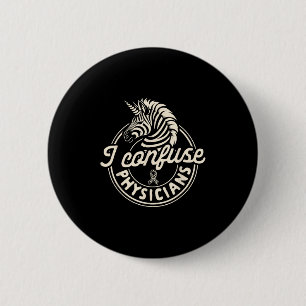 Macaron Rond 5 Cm Drôle Fier Rare Maladie Guerrier Cadeau Rare Malad