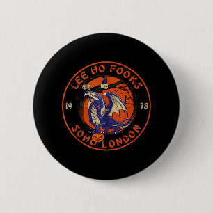 Macaron Rond 5 Cm Drôle Lee Ho Fooks Halloween Party Chinese Restaur