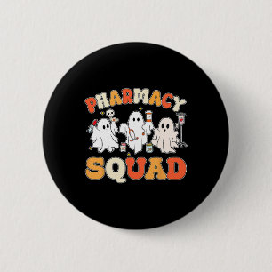 Macaron Rond 5 Cm Drôle pilules Pharmacienne Pharmacienne Squad Cute