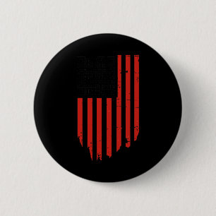 Macaron Rond 5 Cm Drôle Qr Trump Danser Code Danse Rouge Et Blanc