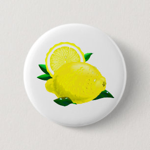 Macaron Rond 5 Cm Drops de citron