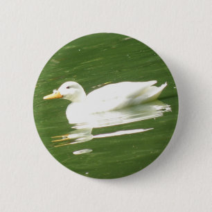 Macaron Rond 5 Cm Duck on the water Button